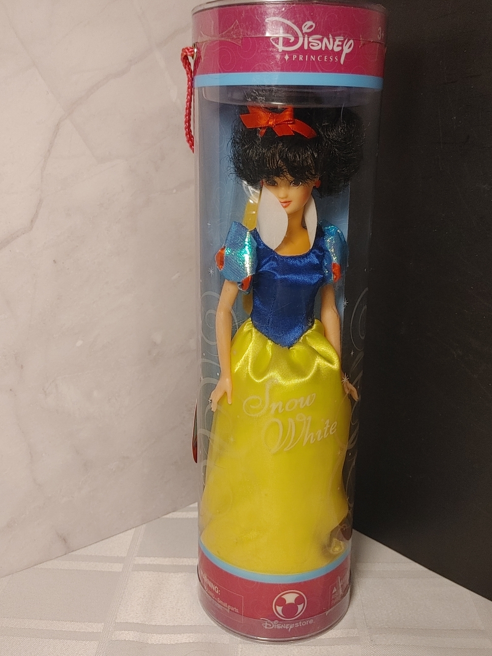Disney Store Snow White Doll – Blue, Yellow & Red Accents, New